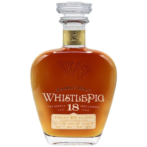 WhistlePig Double Malt 18 Year Old 4th Edition Straight Rye Whiskey