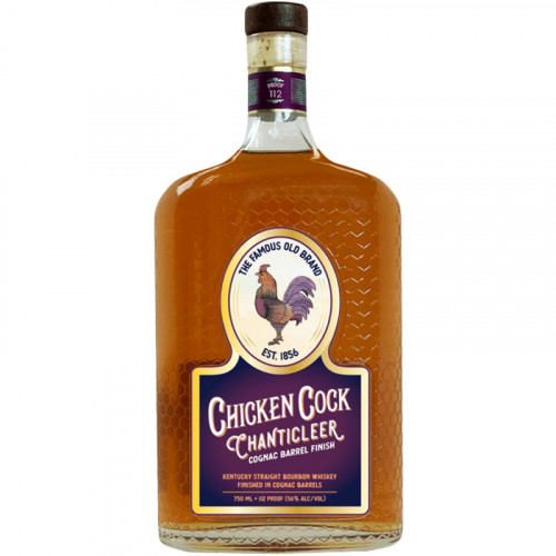 Chicken Cock Chanticleer Cognac Barrel Finish Bourbon Whiskey
