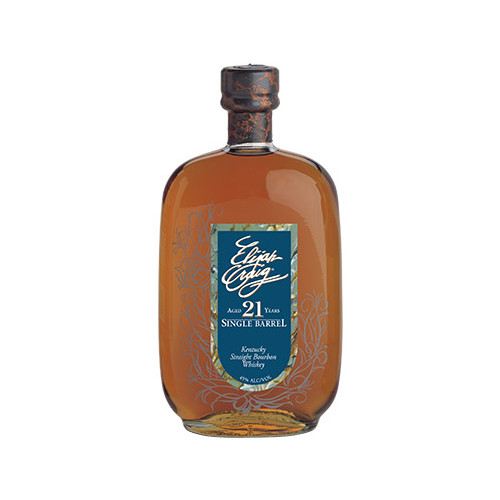 Elijah Craig 21 Year Old Single Barrel Kentucky Straight Bourbon Whiskey